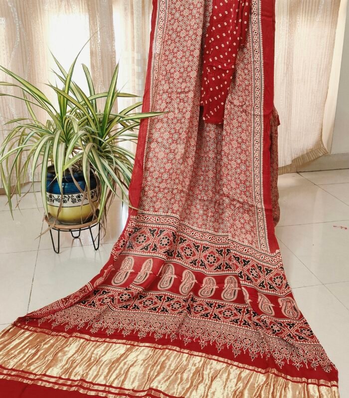 Gajji silk saree