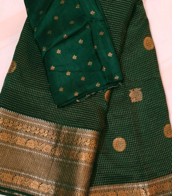 Green Silk Saree