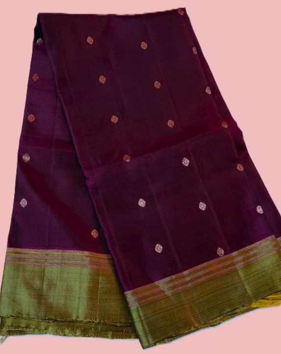 Megenta Pink Pattu